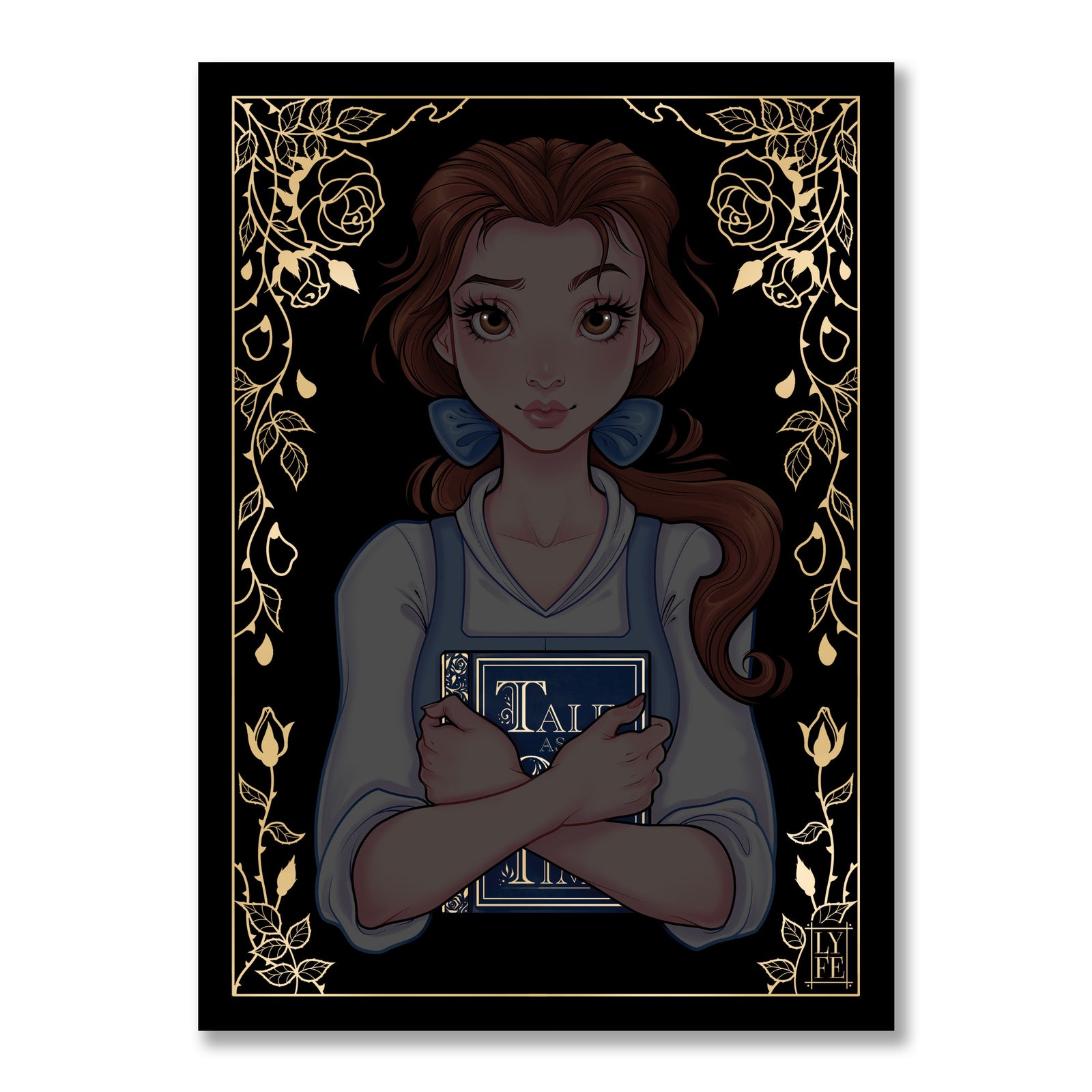 Belle Princess Portrait Print