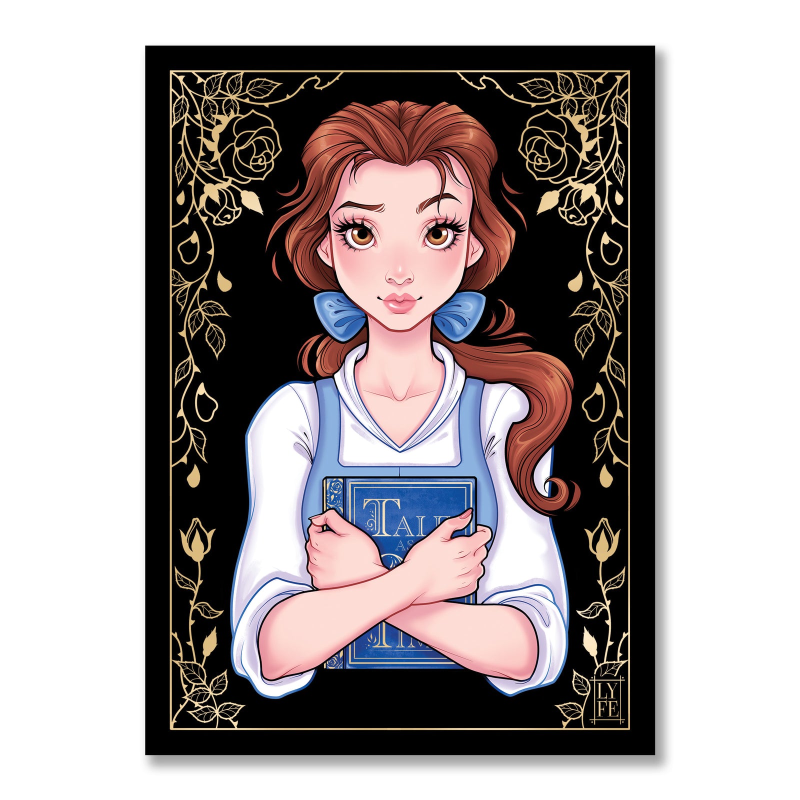 Belle Princess Portrait Print