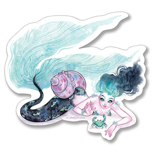 Cancer Mermaid Sticker