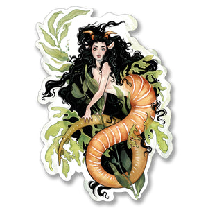 Capricorn Mermaid Sticker