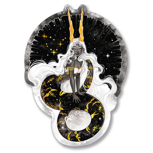 Capricorn Constellation Sticker