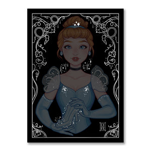 Cinder Princess Portrait Print