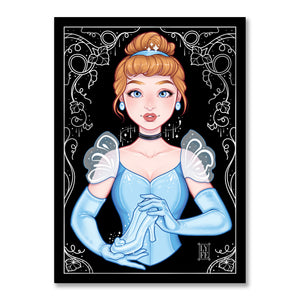 Cinder Princess Portrait Print