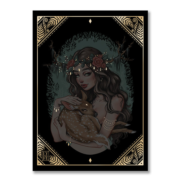 NEW) Forest Nymph - Lyfe Illustration