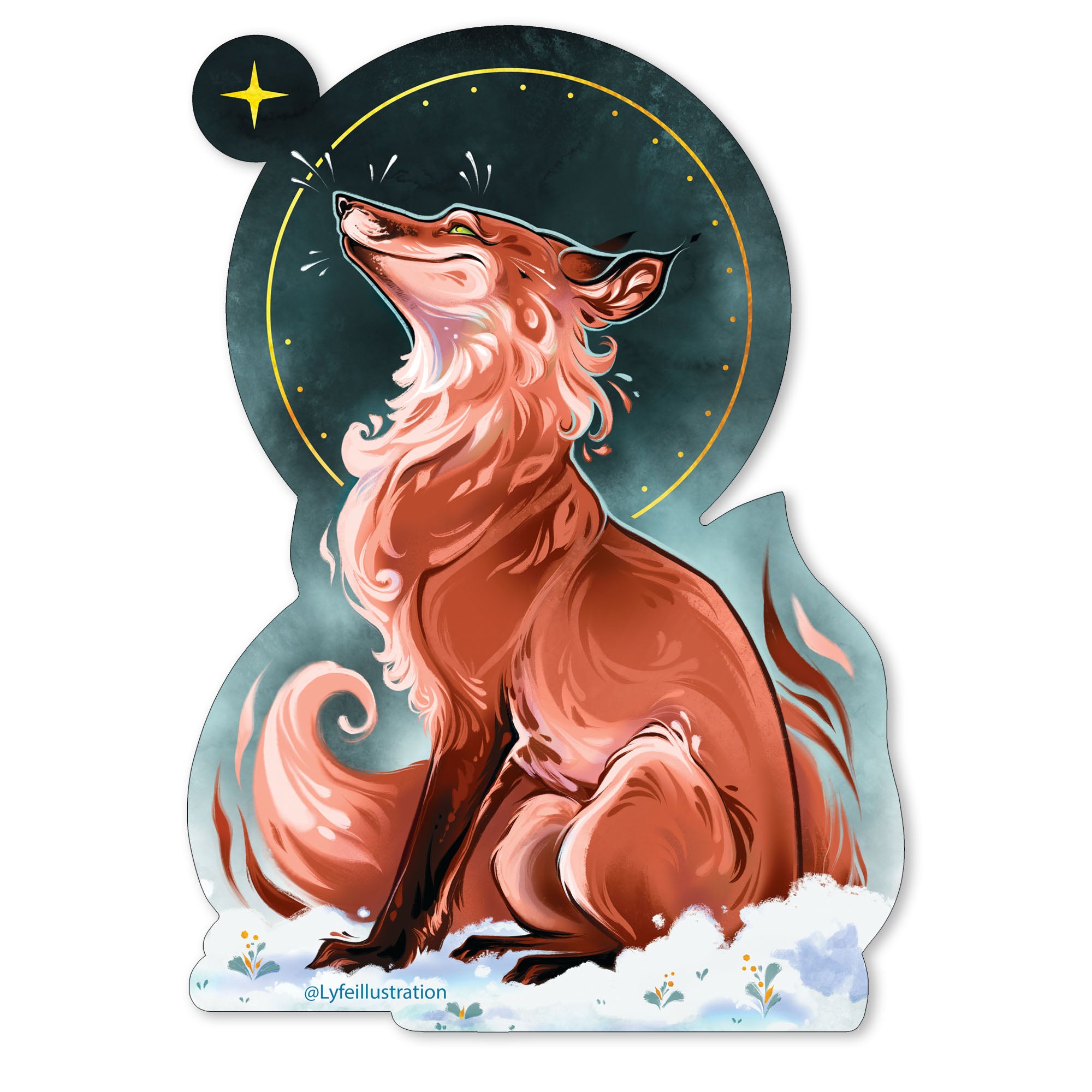The Fox Sticker