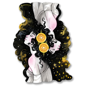 Gemini Constellation Sticker