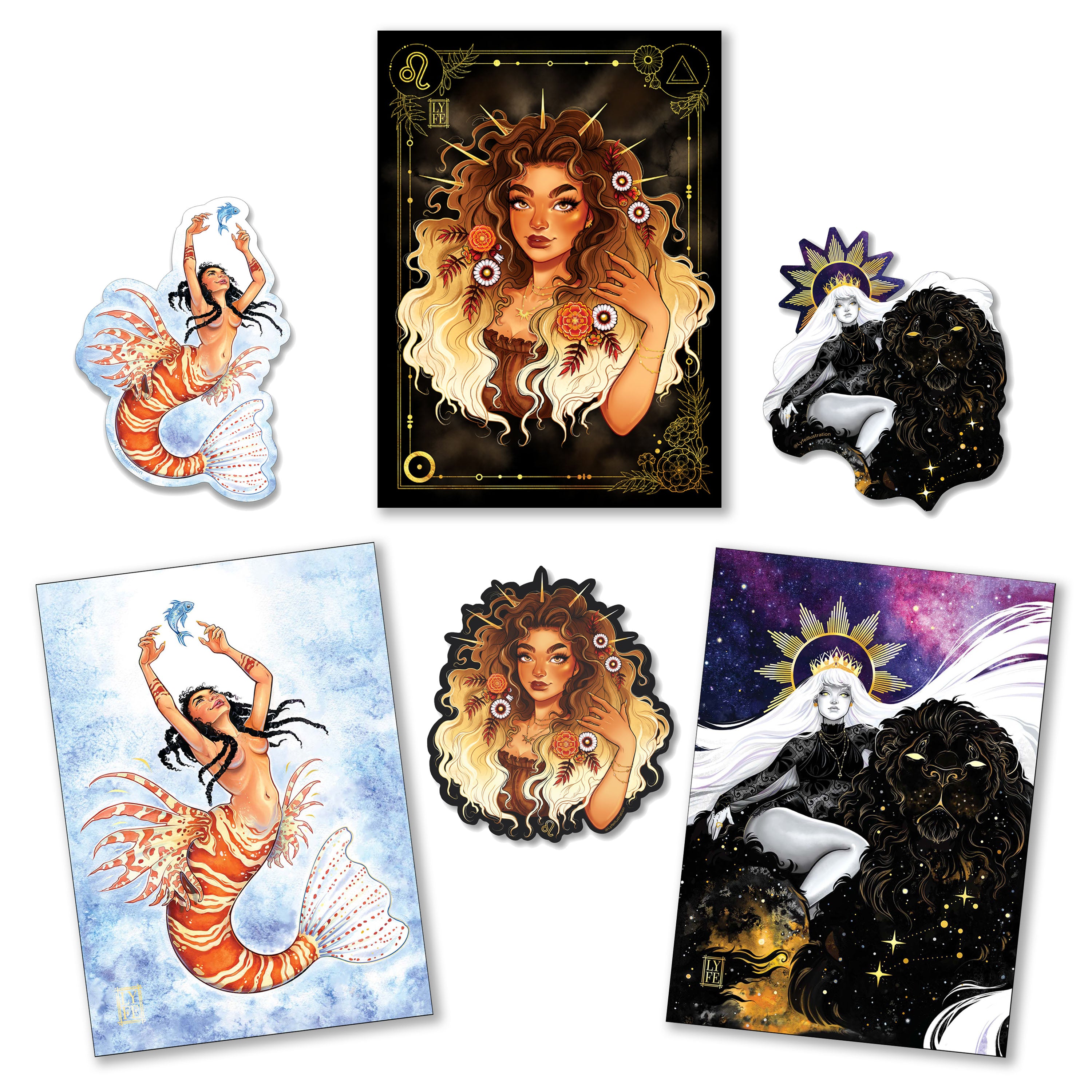 Leo Packs - Lyfe Illustration