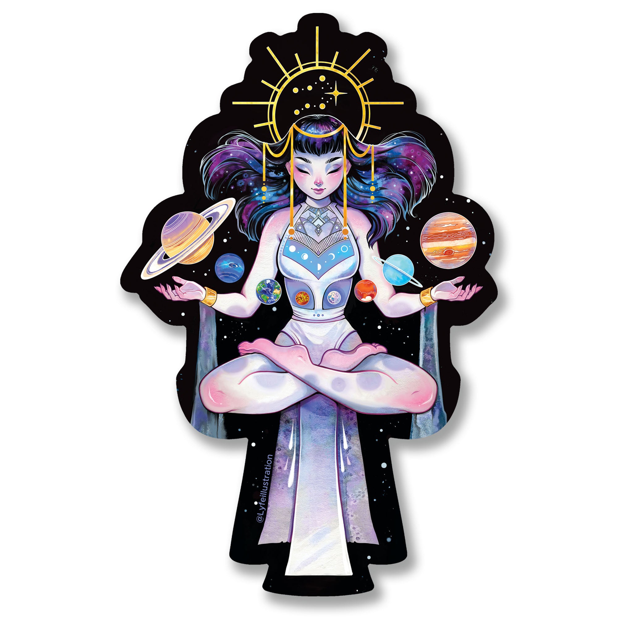 Libra Constellation Sticker