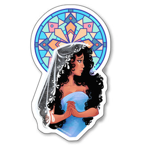 Mantilla Sticker