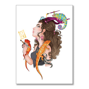 Lyfe Portrait Print