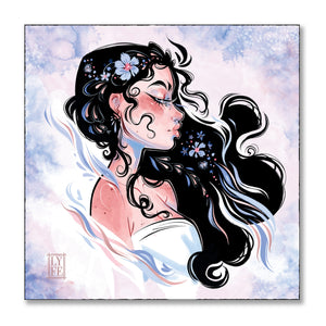 Spring Girl Print