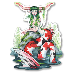 Taurus Mermaid Sticker