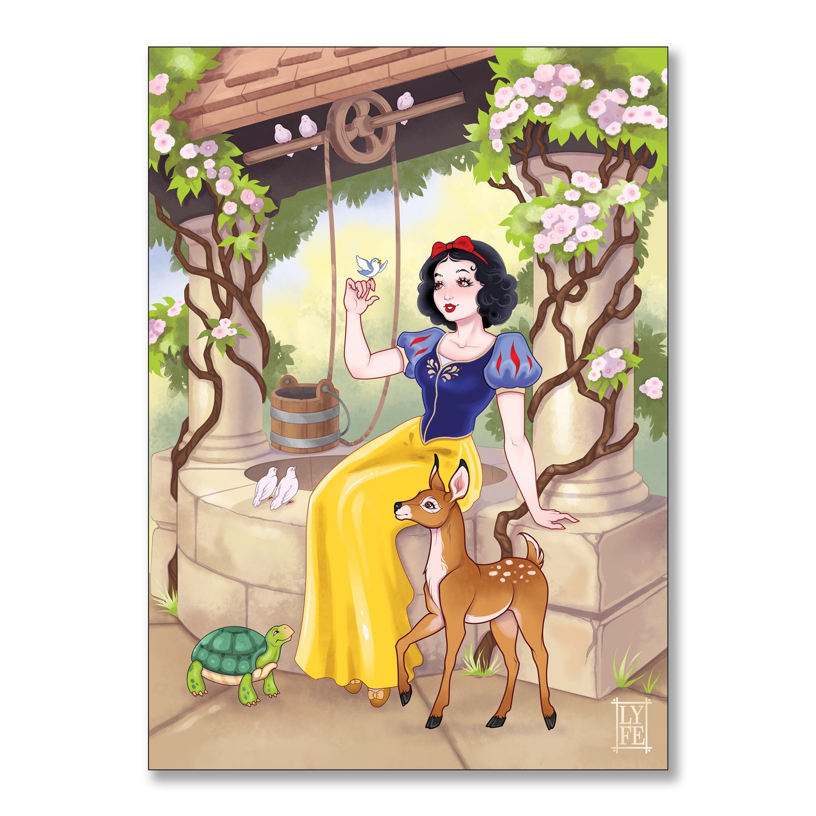 Snow Princess Print