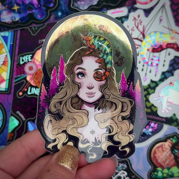 Shiny Lyfe Sticker - Lyfe Illustration