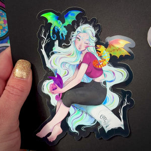 Mother of Tree Dragons Sticker