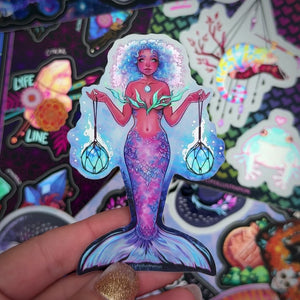 Libra Mermaid Sticker