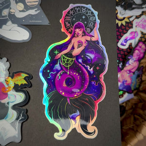 XL Astrology Goddess Sticker