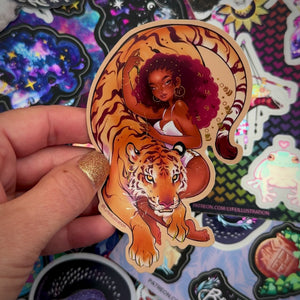 Year of the Tiger Zodiac Sticker