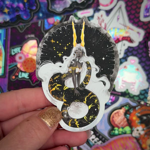 Capricorn Constellation Sticker