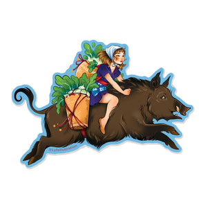 The Boar Zodiac Sticker