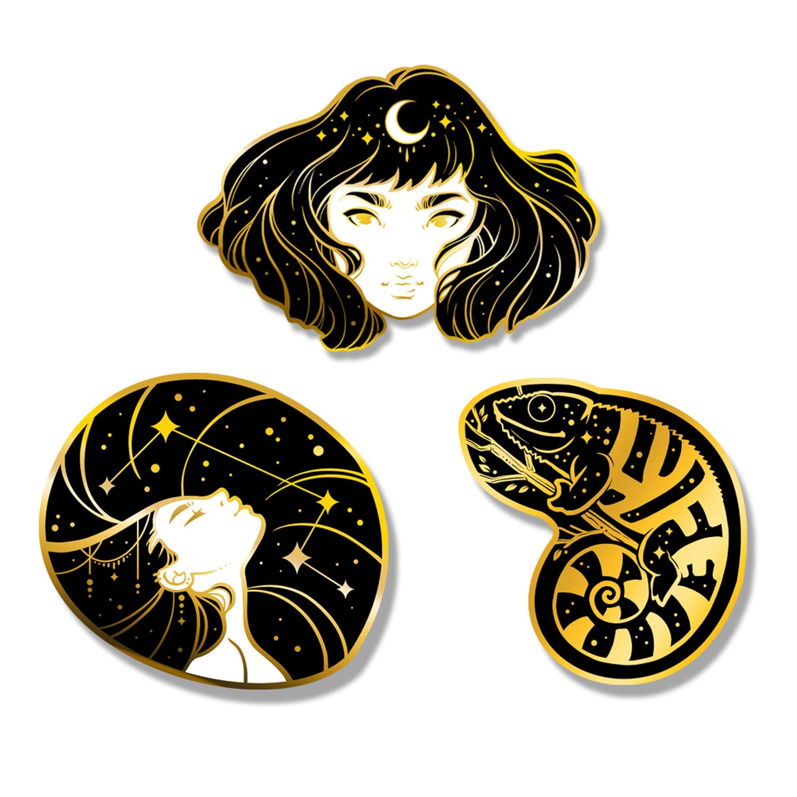 Galaxy Enamel Pin Pack