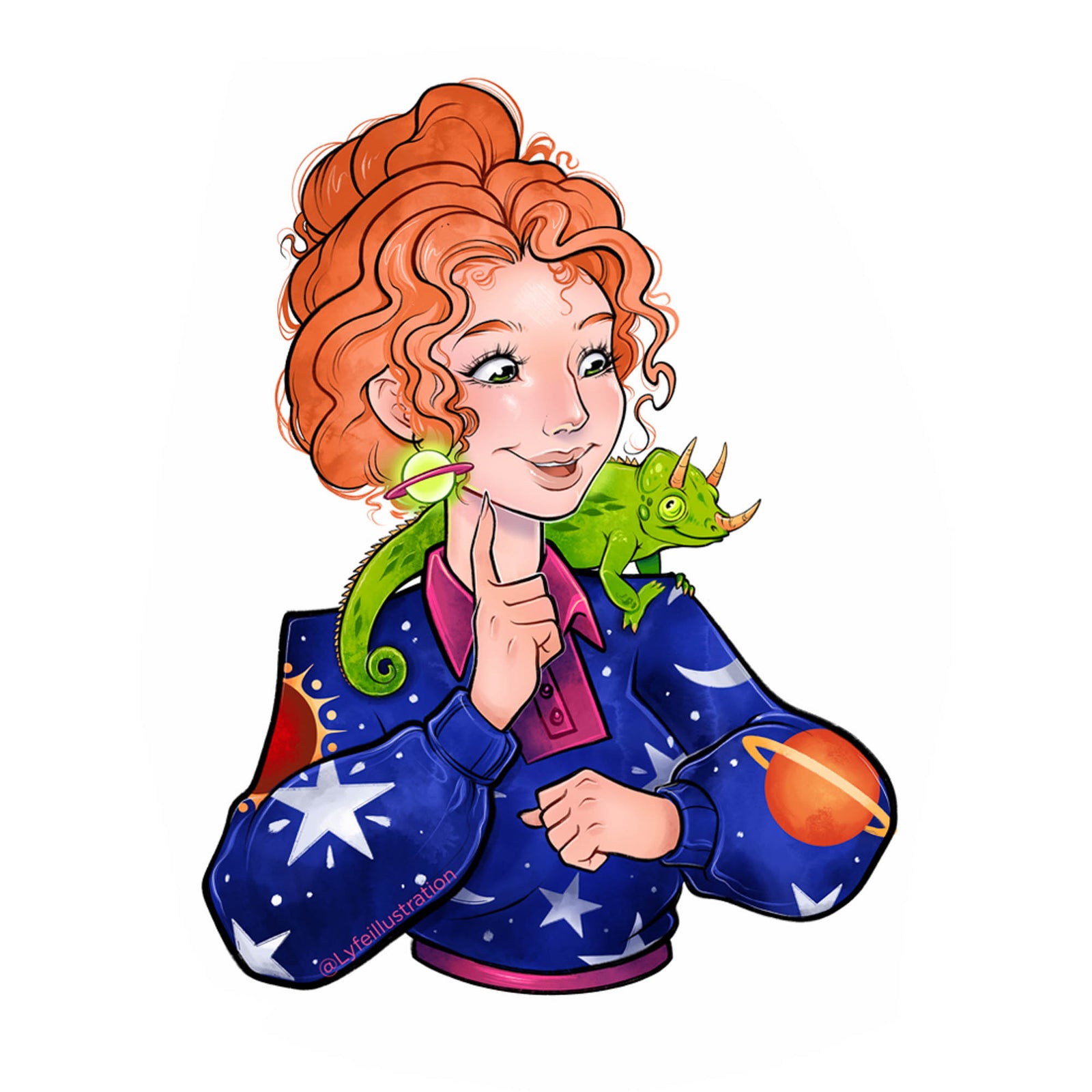 The Frizz - The Magic School Bus Sticker