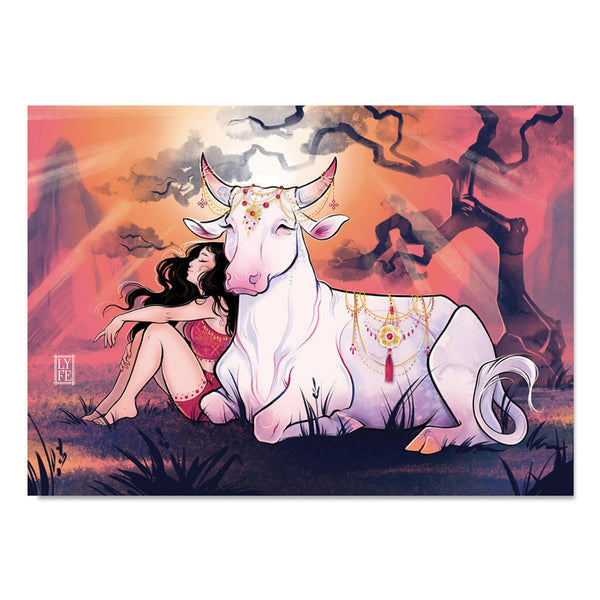 The Ox Zodiac - Lyfe Illustration