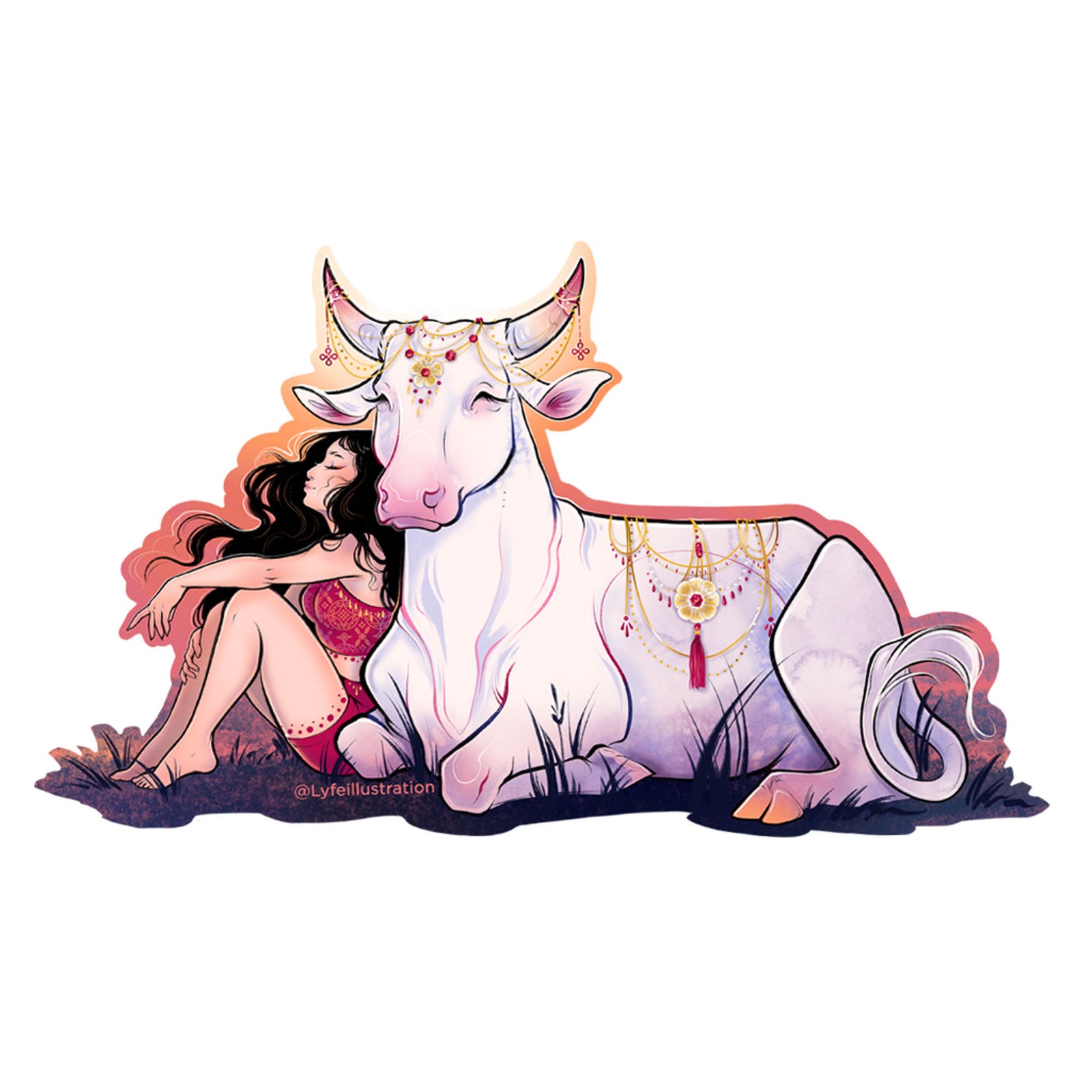 The Ox Zodiac Sticker