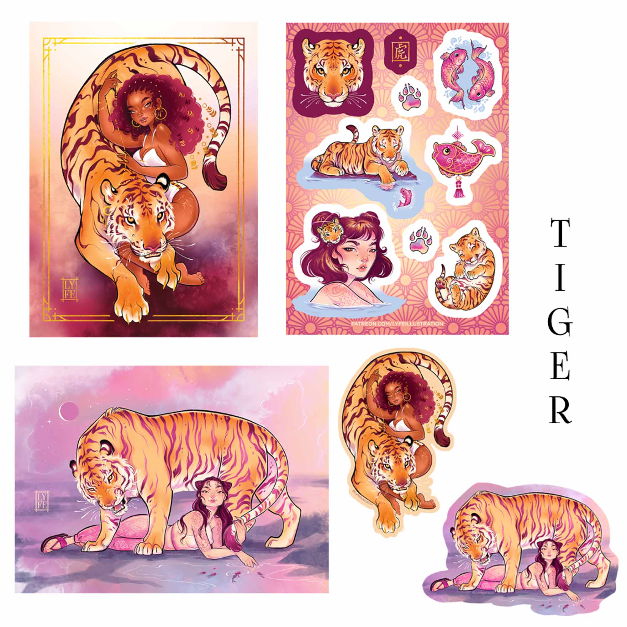 The Tiger Zodiac Lyfe Pack