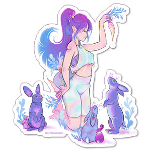 Year of the Rabbit Zodiac Sticker