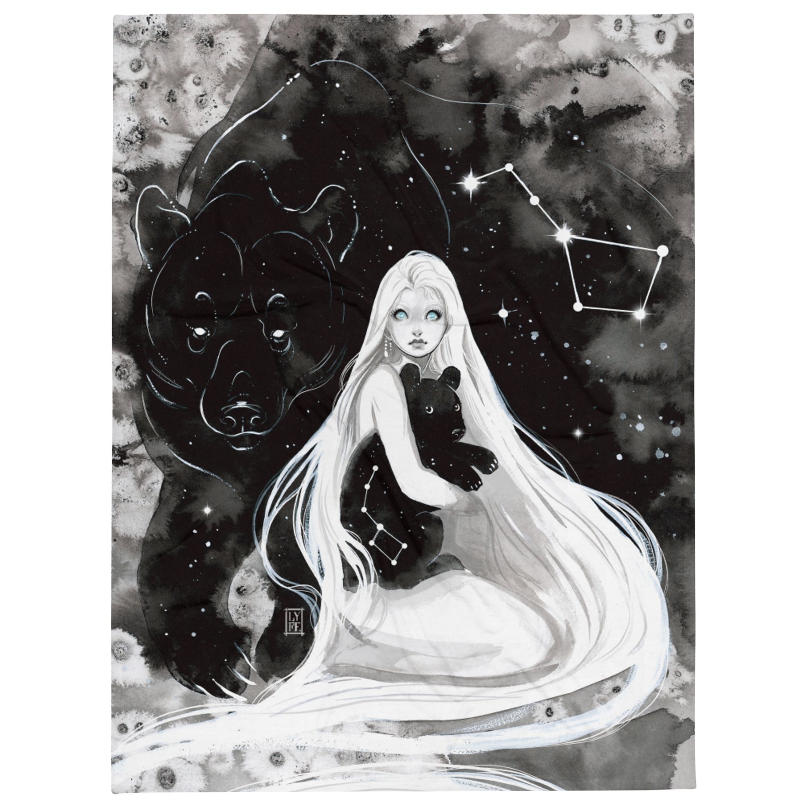 Ursa Major + Minor Throw Blanket